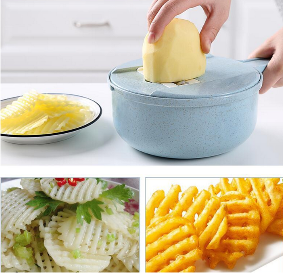 Mandoline Pro QuickChop 8-in-1
