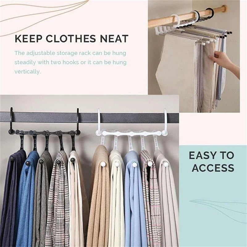 Multifunctionele Kledinghanger 5-in-1 - Scandinavisch Design