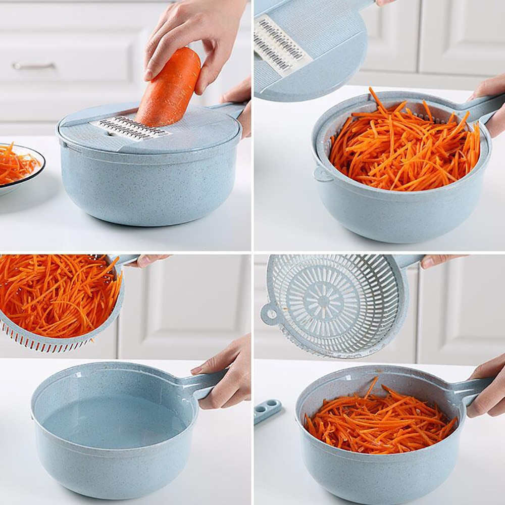 Mandoline Pro QuickChop 8-in-1