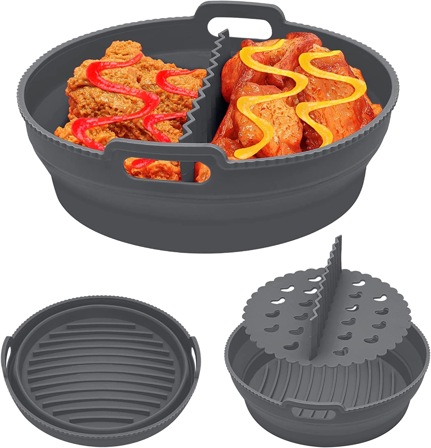 Bakaccessoires met splitter geschikt voor de Airfryer