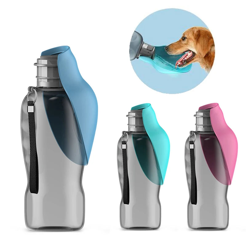 Hundewasserflasche und Reiseflasche in einem