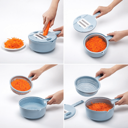 Mandoline Pro QuickChop 8-in-1
