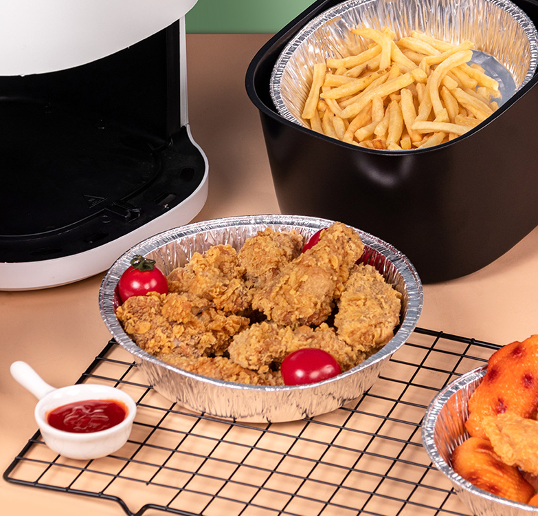 Anti-Plak Aluminium Bakjes Geschikt Voor De Airfryer