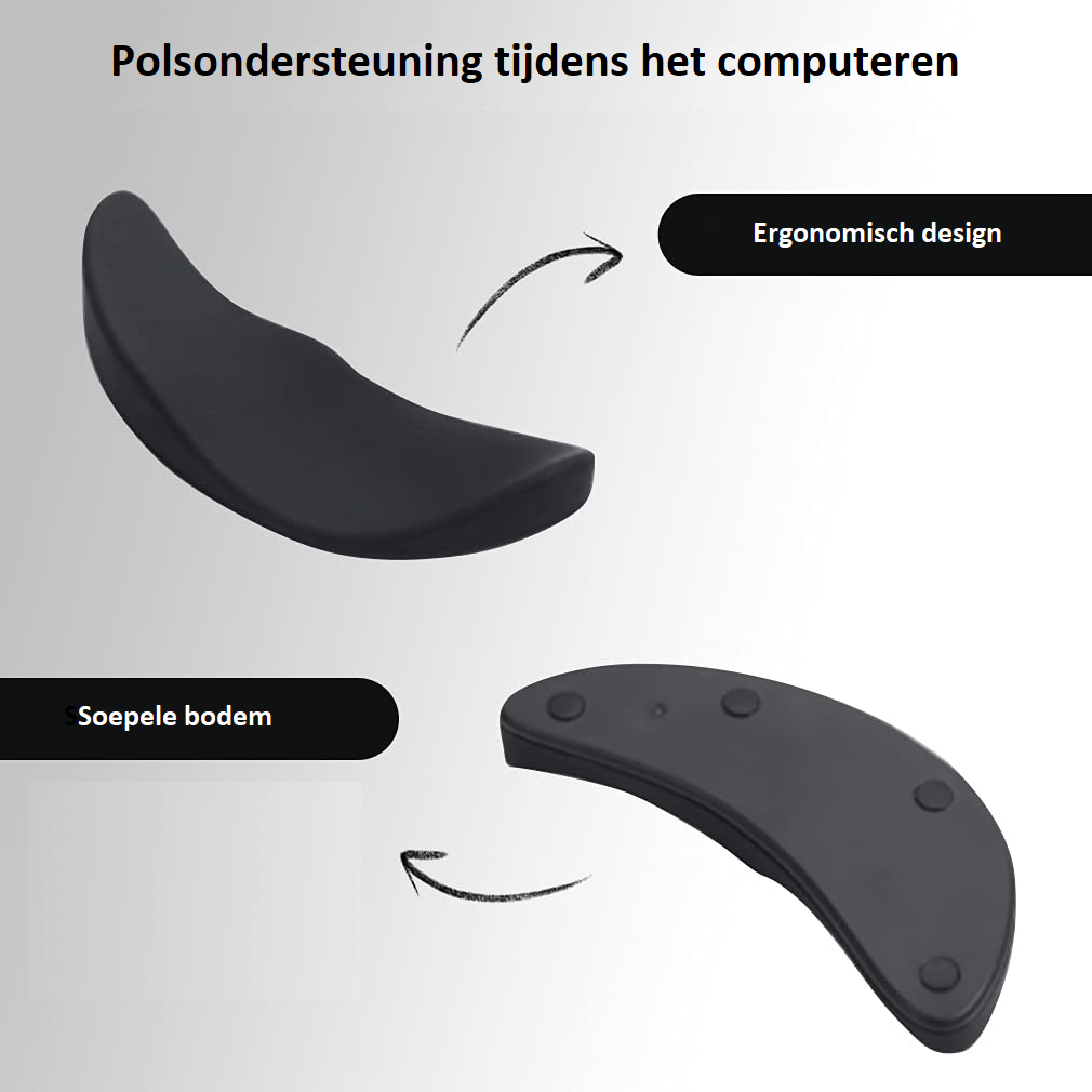 Ergonomischer Handgelenkstützcomputer