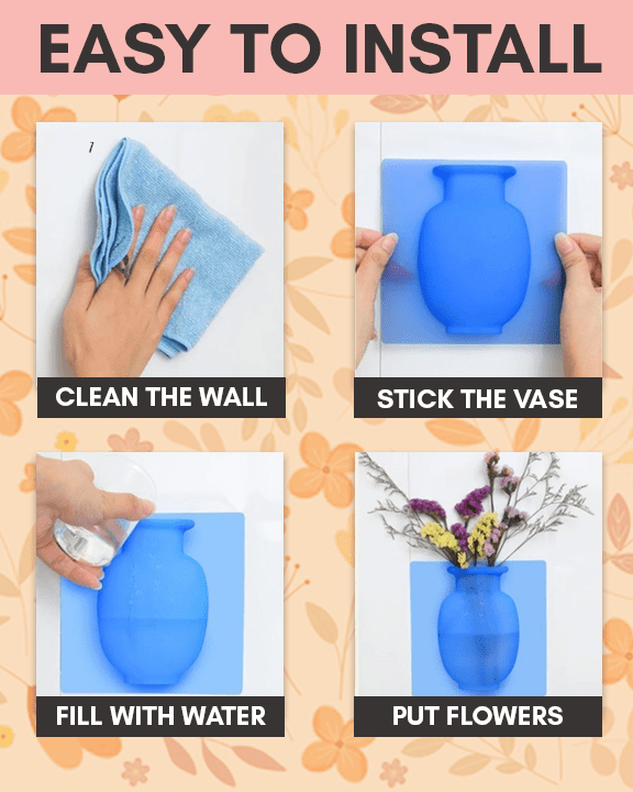 Silky - Silikonvase 1+1 KOSTENLOS