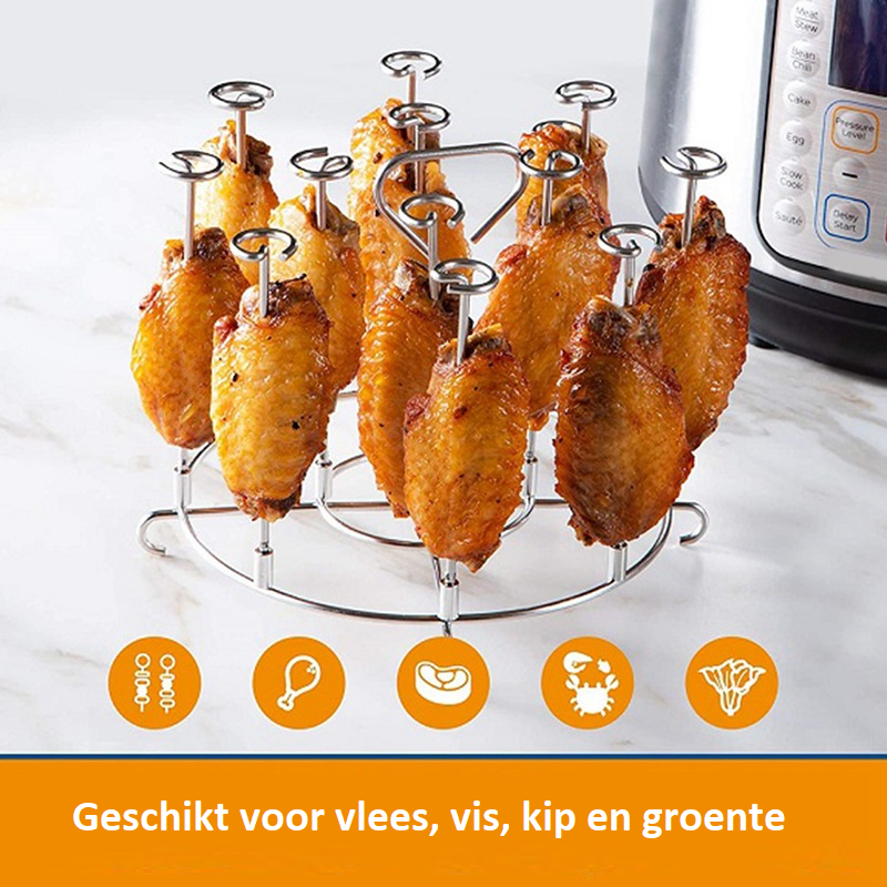 Zubehör für Heißluftfritteusen - Spieße
