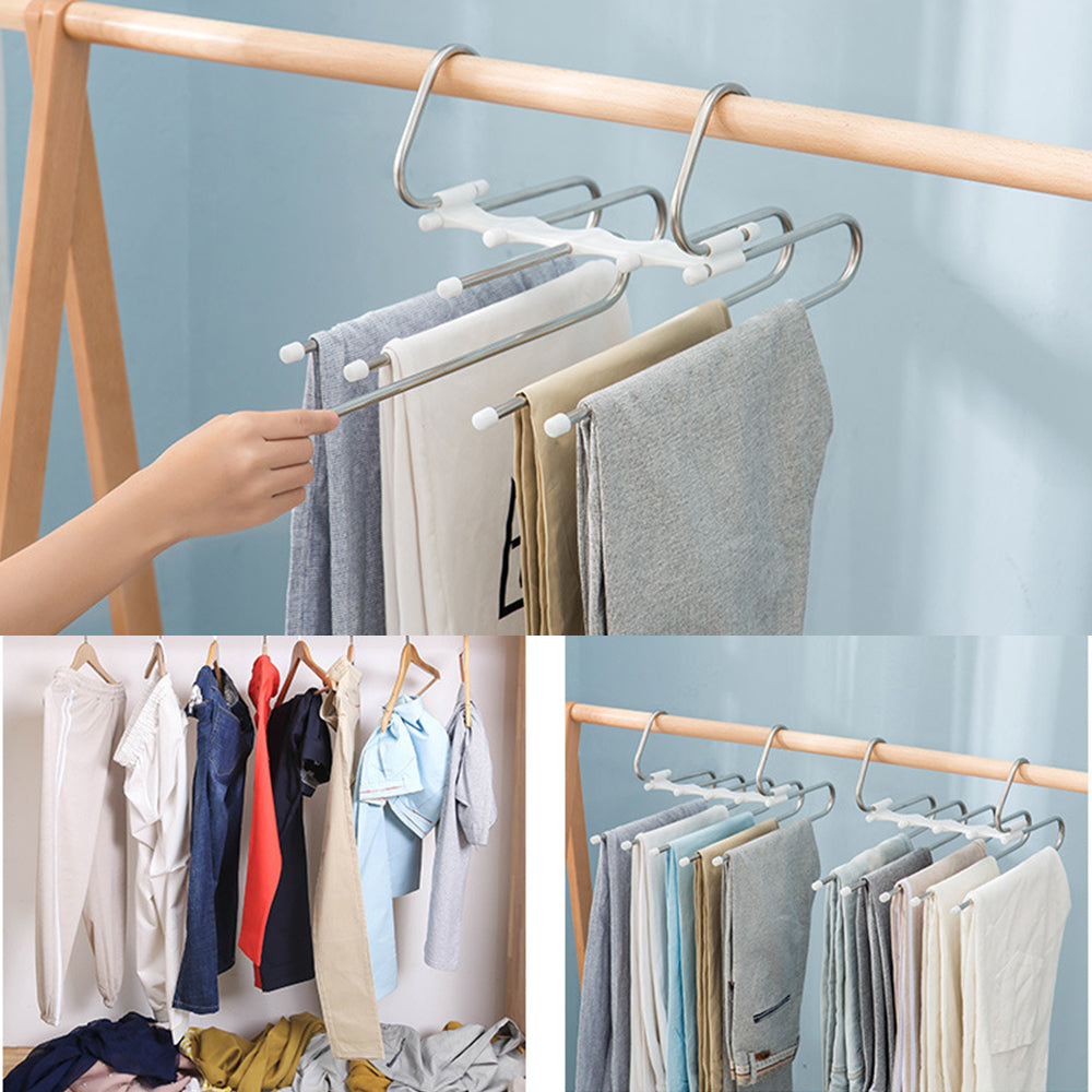 Multifunctionele Kledinghanger 5-in-1 - Scandinavisch Design