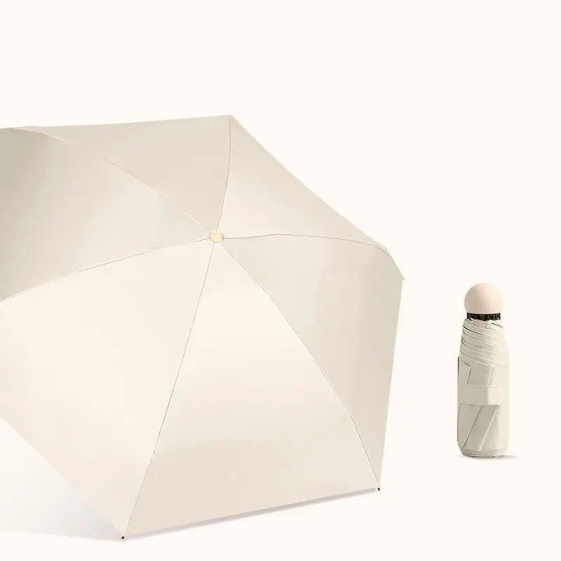 SunShield Mini Paraplu - Bescherming Tegen Regen En Zon