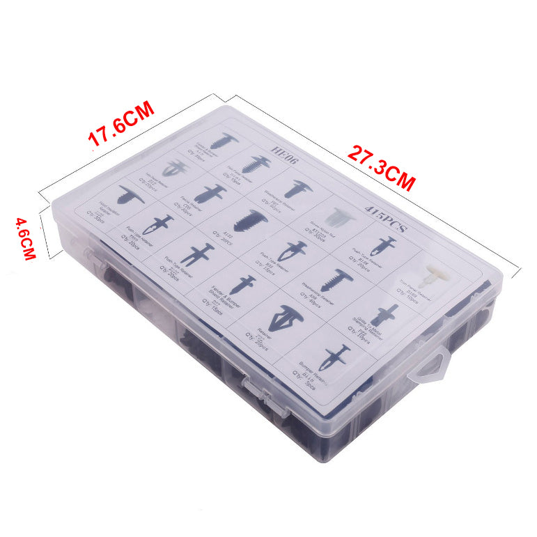 Autoreparatieset - Fixed Clips Deluxe Set (415 stuks)