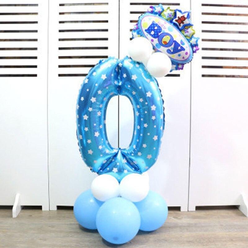 Verjaardagsballon van 80 cm hoog - Babys en meer
