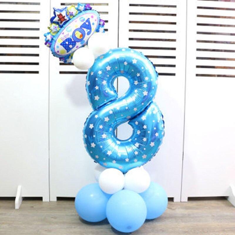 Verjaardagsballon van 80 cm hoog - Babys en meer