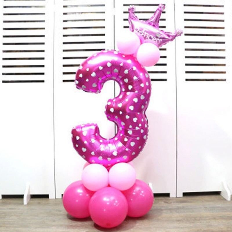 Verjaardagsballon van 80 cm hoog - Babys en meer