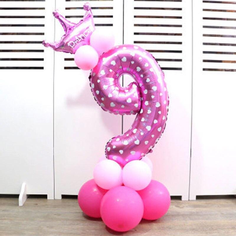 Verjaardagsballon van 80 cm hoog - Babys en meer