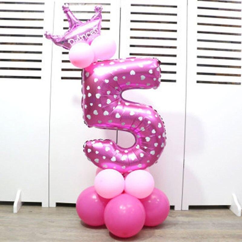Verjaardagsballon van 80 cm hoog - Babys en meer