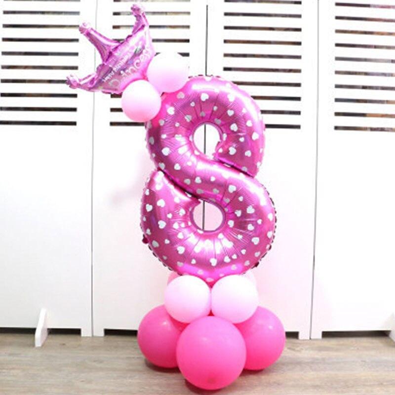 Verjaardagsballon van 80 cm hoog - Babys en meer