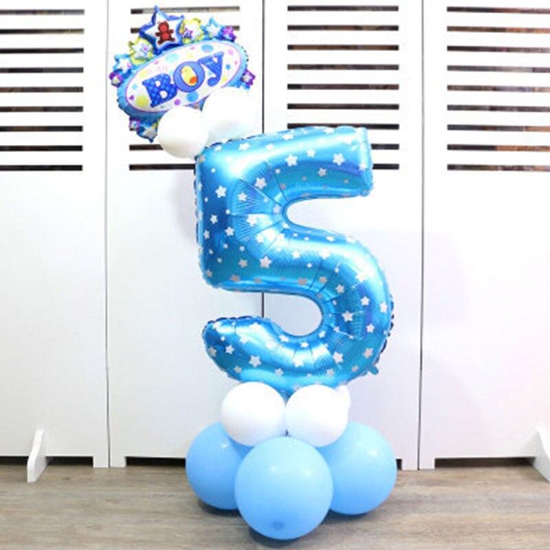 Verjaardagsballon van 80 cm hoog - Babys en meer