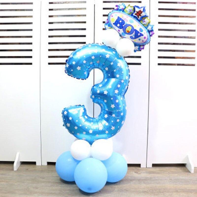 Verjaardagsballon van 80 cm hoog - Babys en meer