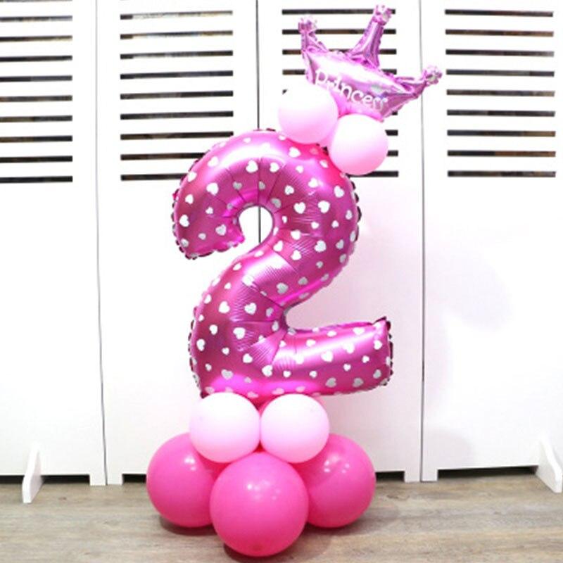 Verjaardagsballon van 80 cm hoog - Babys en meer