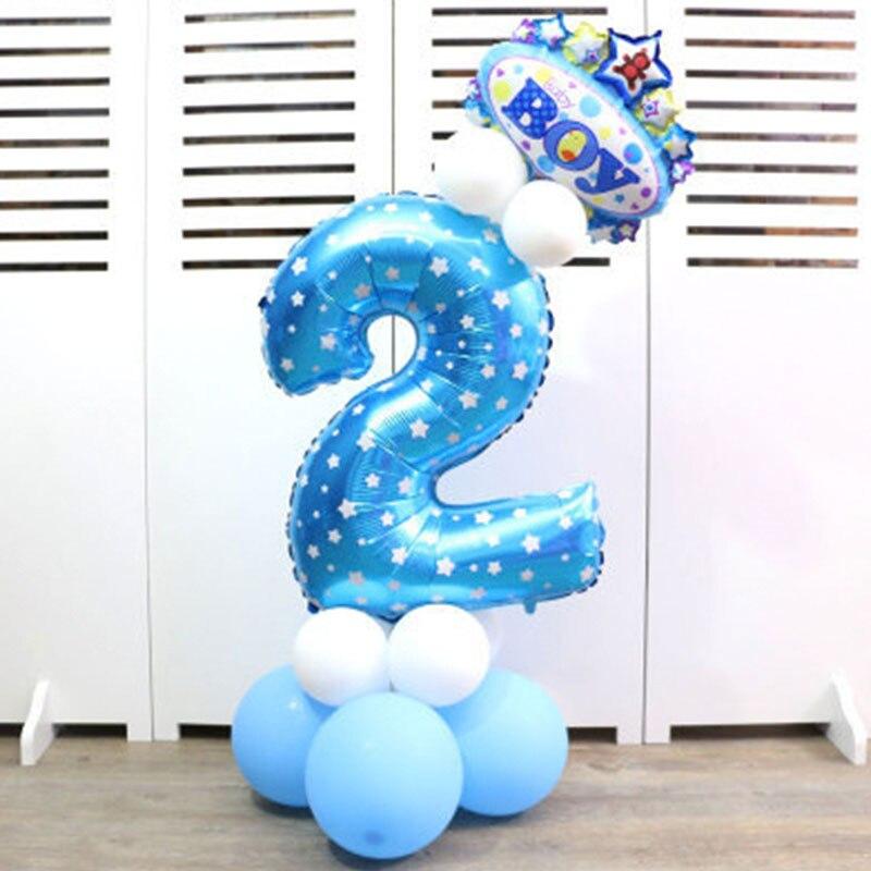 Verjaardagsballon van 80 cm hoog - Babys en meer