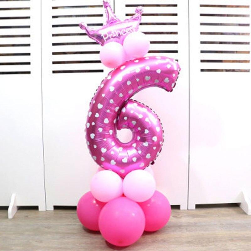 Verjaardagsballon van 80 cm hoog - Babys en meer