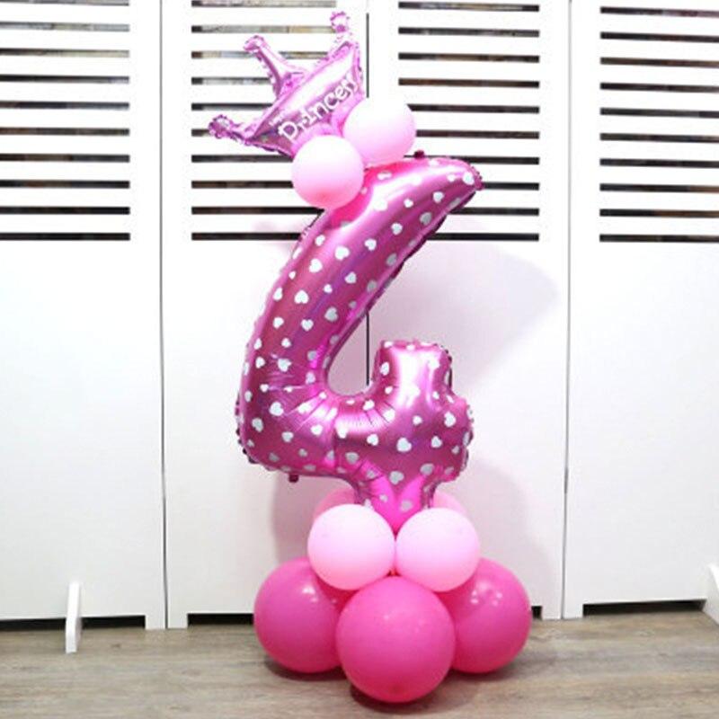 Verjaardagsballon van 80 cm hoog - Babys en meer