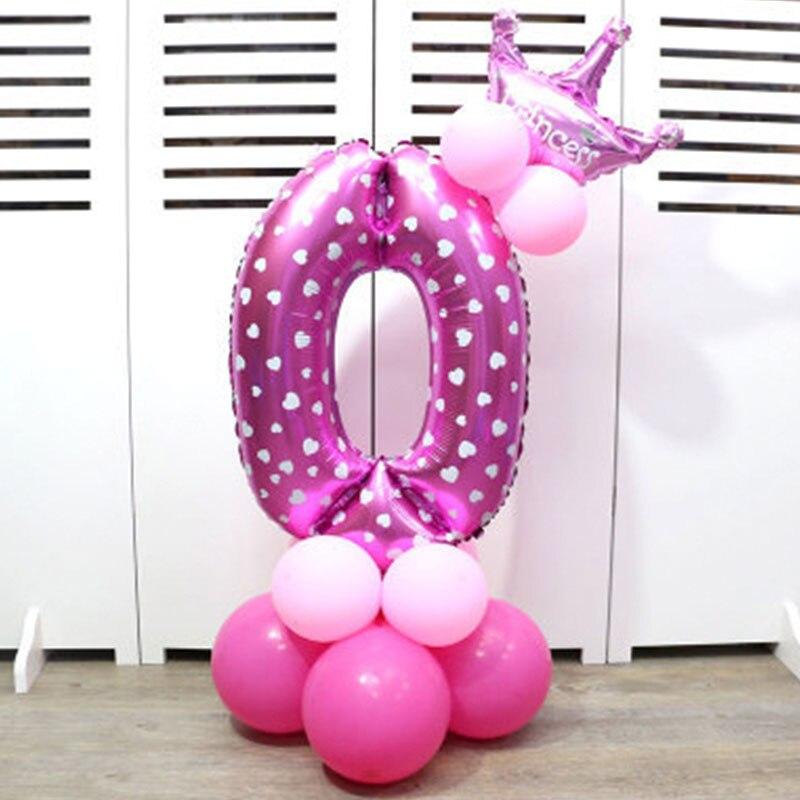 Verjaardagsballon van 80 cm hoog - Babys en meer