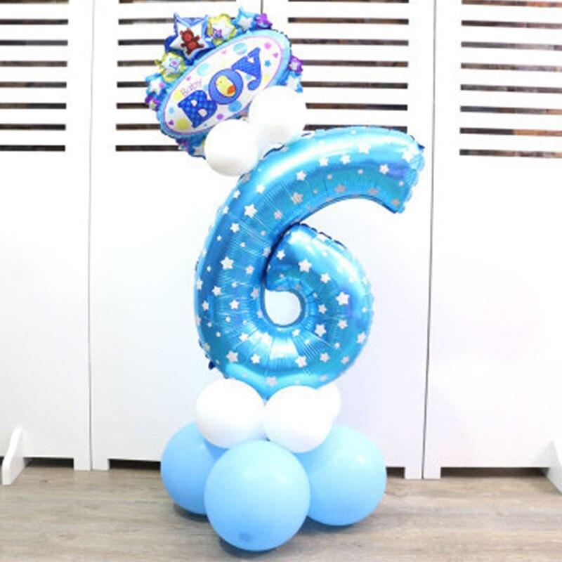 Verjaardagsballon van 80 cm hoog - Babys en meer