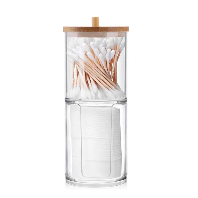 Cosmetica Organizer met Bamboe Deksel