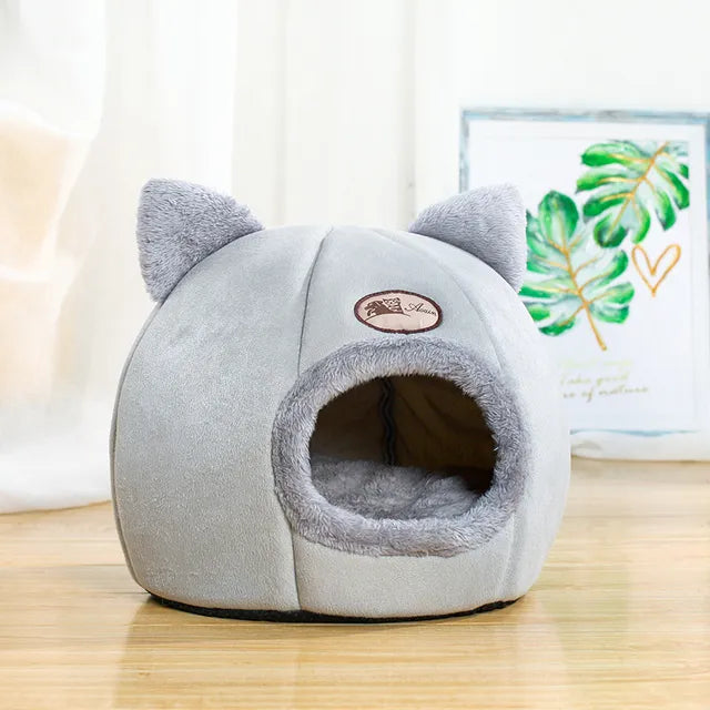 Cozy Cave Winter Pet Bed - Kattenhuis - Kattenmand