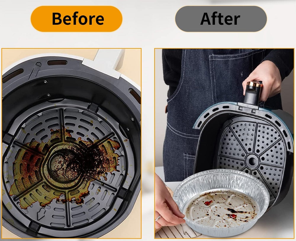 Anti-Plak Aluminium Bakjes Geschikt Voor De Airfryer