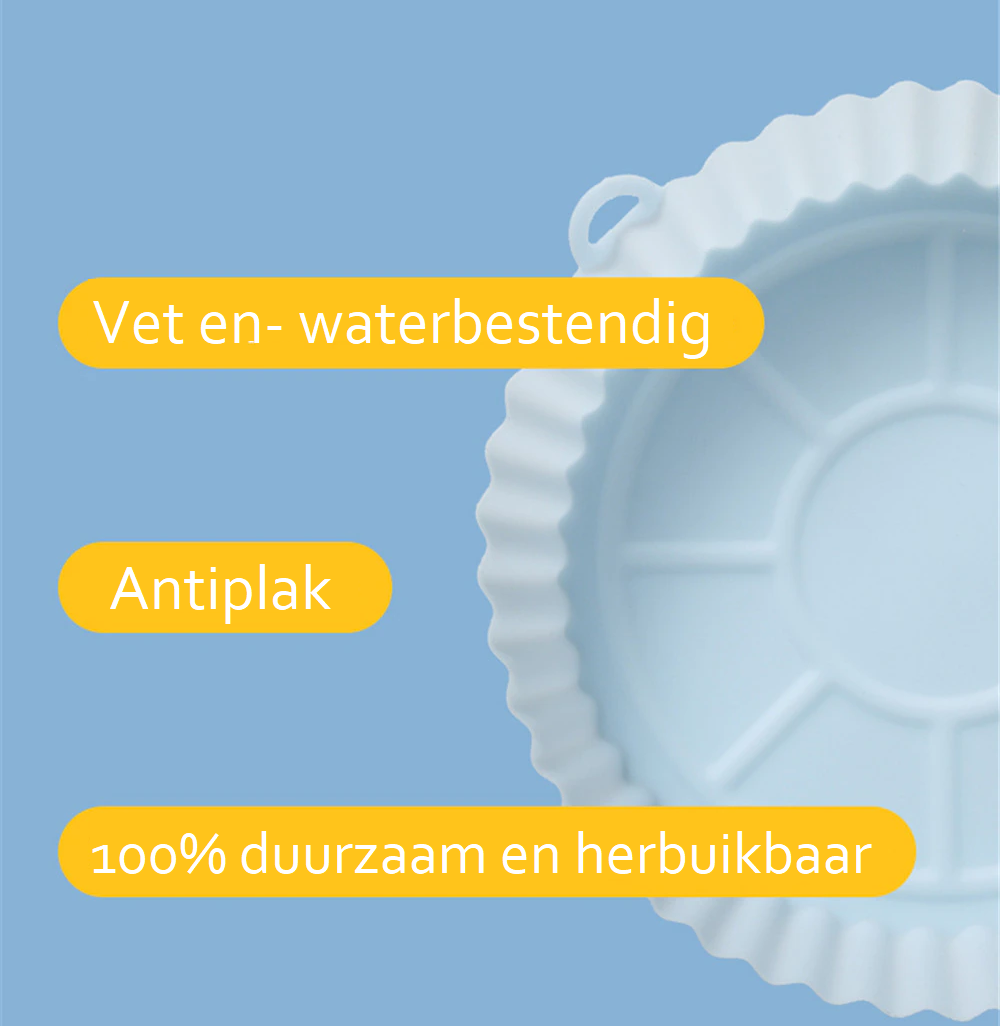 Siliconen Ovenschaal Geschikt Voor Airfryer | 1+1 GRATIS