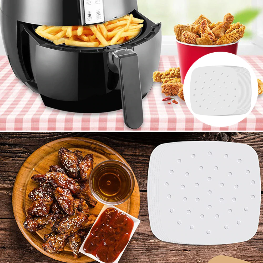 Heteluchtfriteuse Inlegvellen - Jaarverpakking - Vetbestendig - Trends & Meer
