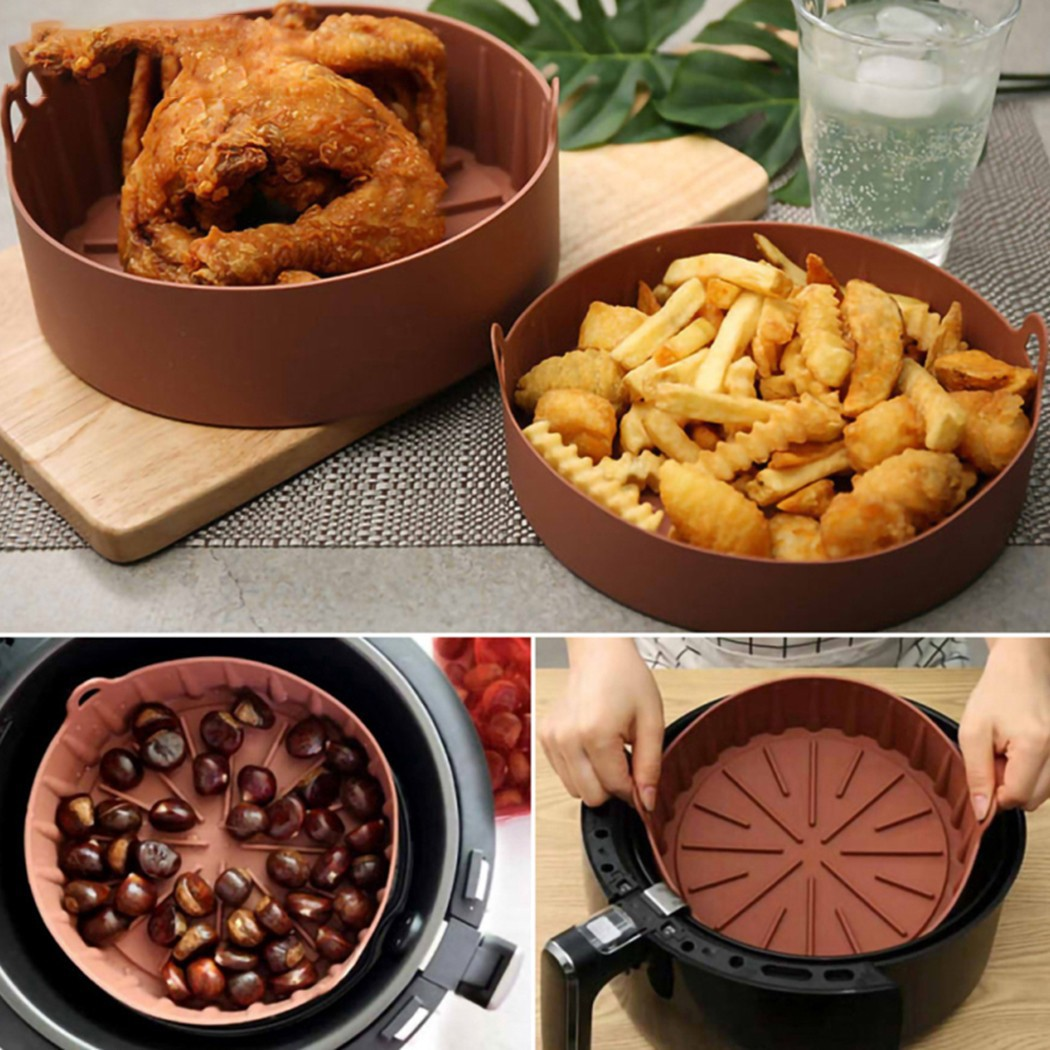 Multifunktionale Ofenform, geeignet für Airfryer – 100 % Silikon