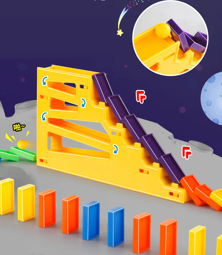 Domino-Flugpaket – Machen Sie die schönsten Kreationen!