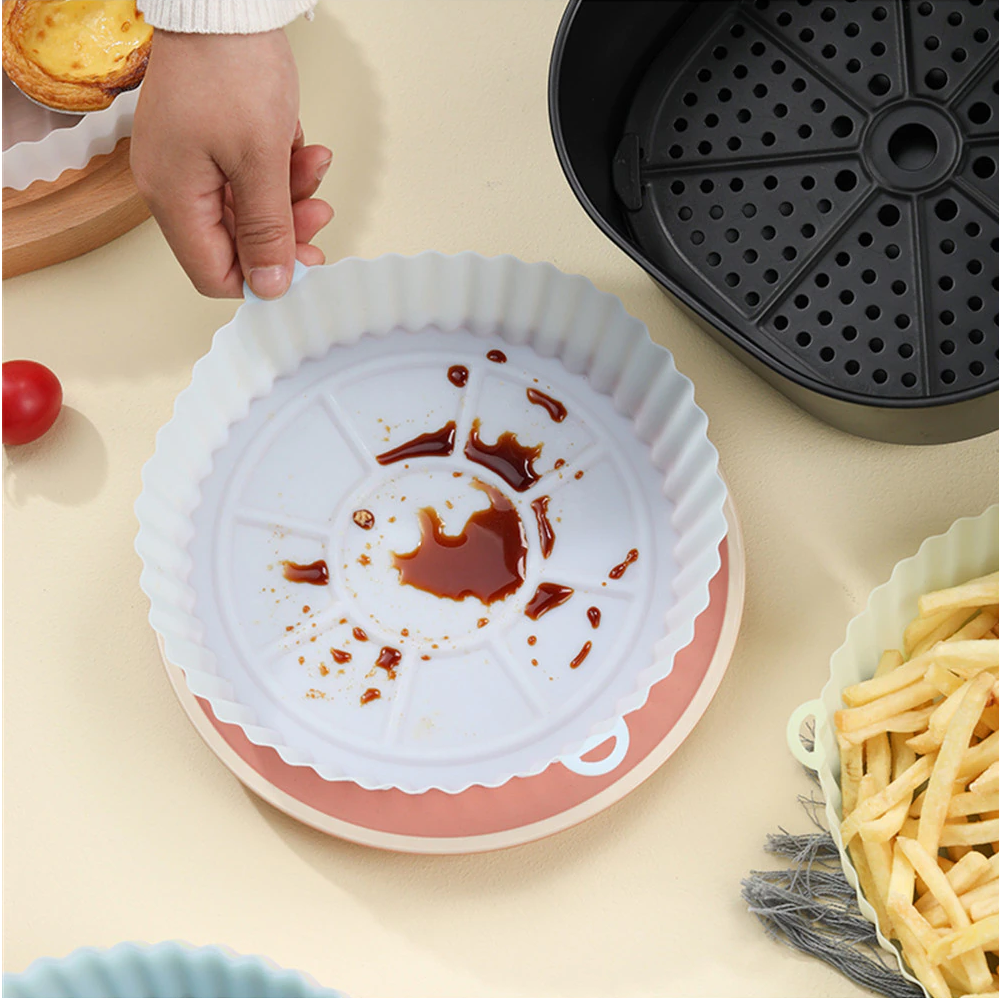 Siliconen Ovenschaal Geschikt Voor Airfryer | 1+1 GRATIS