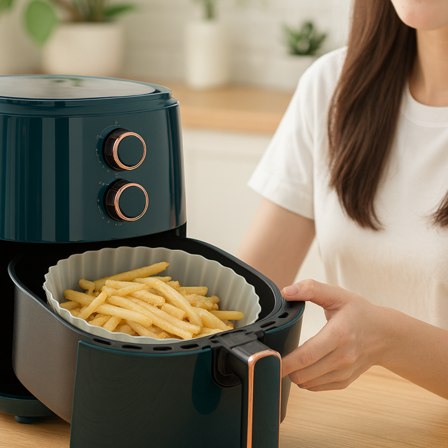 Siliconen Ovenschaal Geschikt Voor Airfryer | 1+1 GRATIS