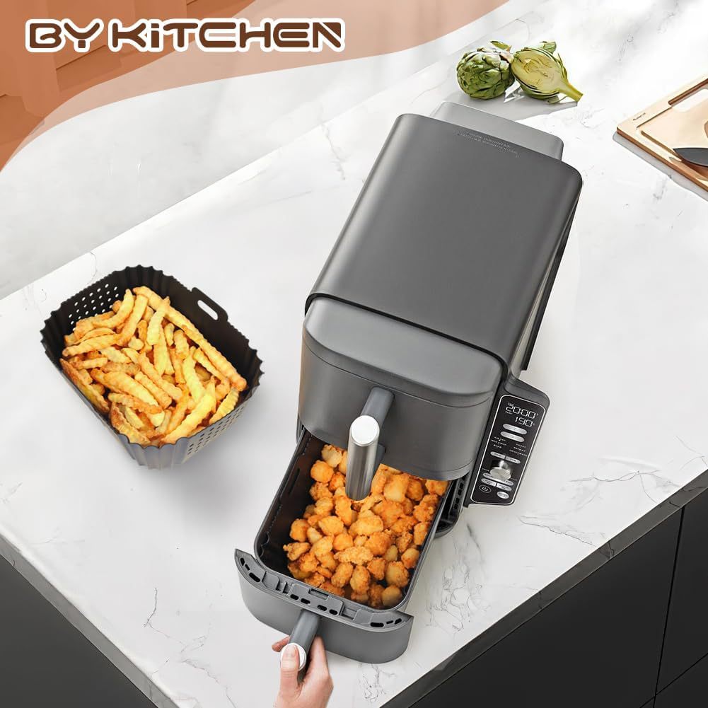 Dubbele Siliconen Ovenschaal Geschikt Voor De Airfryer