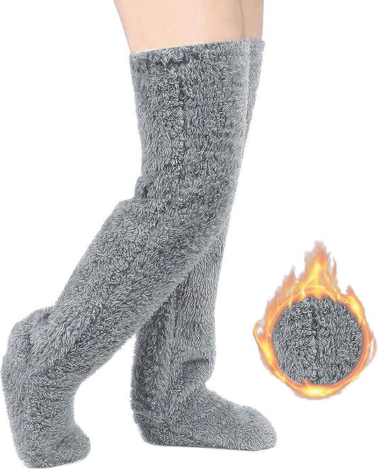 Warme Overknee Sokken - 1+2 GRATIS