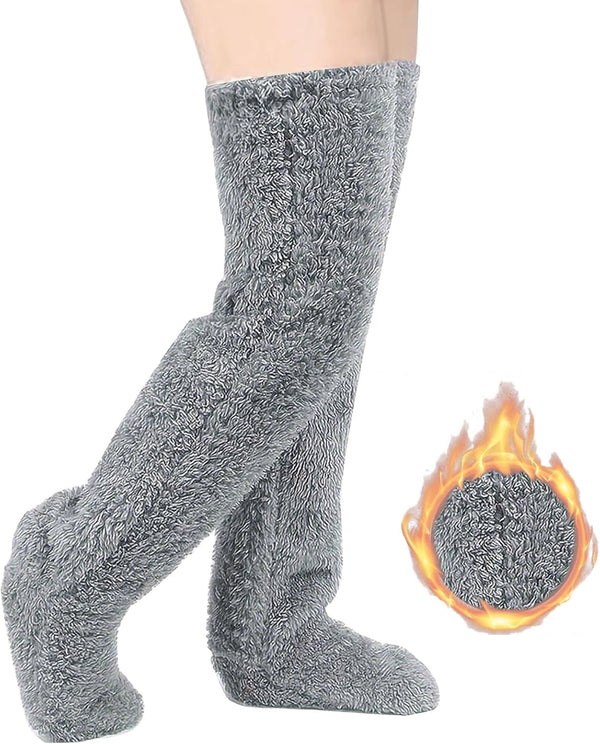 Warme Overknee Sokken