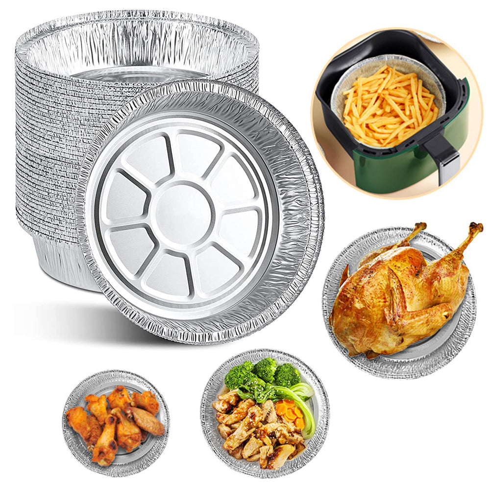 EasyBak Herbruikbare Aluminium Airfryer Bakjes