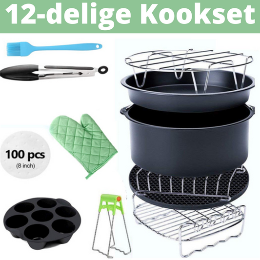 Kook Accessoires Geschikt Voor Airfryer + Gratis 100 Inlegvellen