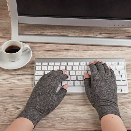Compressie Reuma Handschoenen met Open Vingertoppen