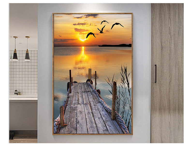 Diamond Painting Sunset