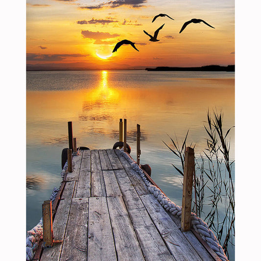 Diamond Painting Sunset