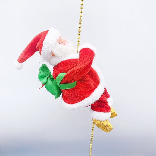 Santy - Touwklimmende Kerstman Automatisch
