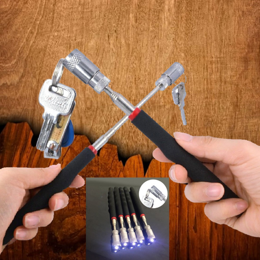 Uitschuifbare Magneetstok Met LED