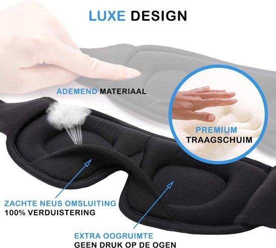 T&M Sleeping - Ergonomisch Premium Slaapmasker - Trends & Meer