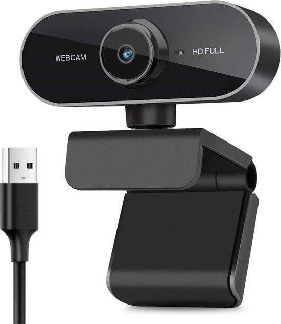 Full HD Webcam -  Met USB & Microfoon - Trends & Meer