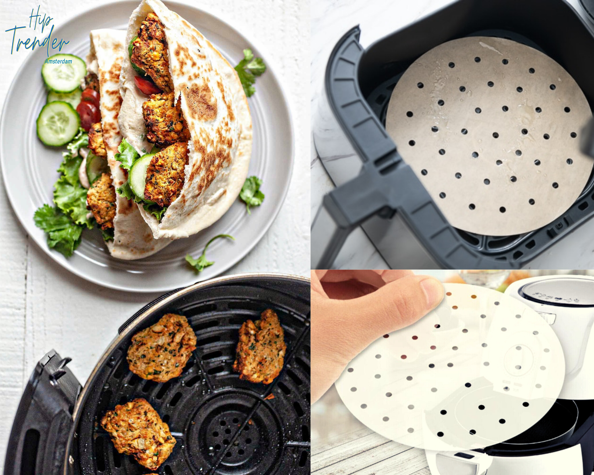 Heteluchtfriteuse Inlegvellen - Jaarverpakking - Vetbestendig - Trends & Meer