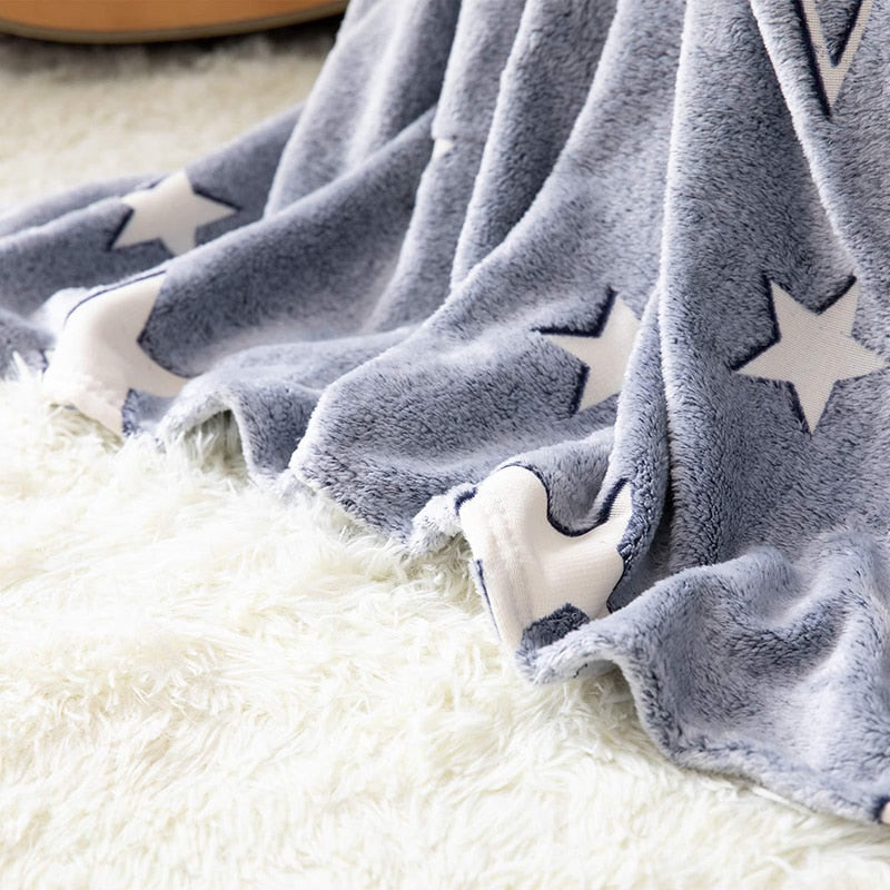 Starnug - Fleece Deken Glow-In-The-Dark